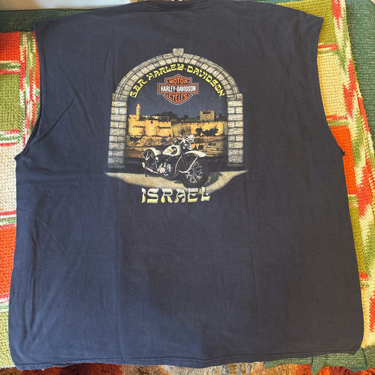 Harley Davidson cutoff tee (xxl)