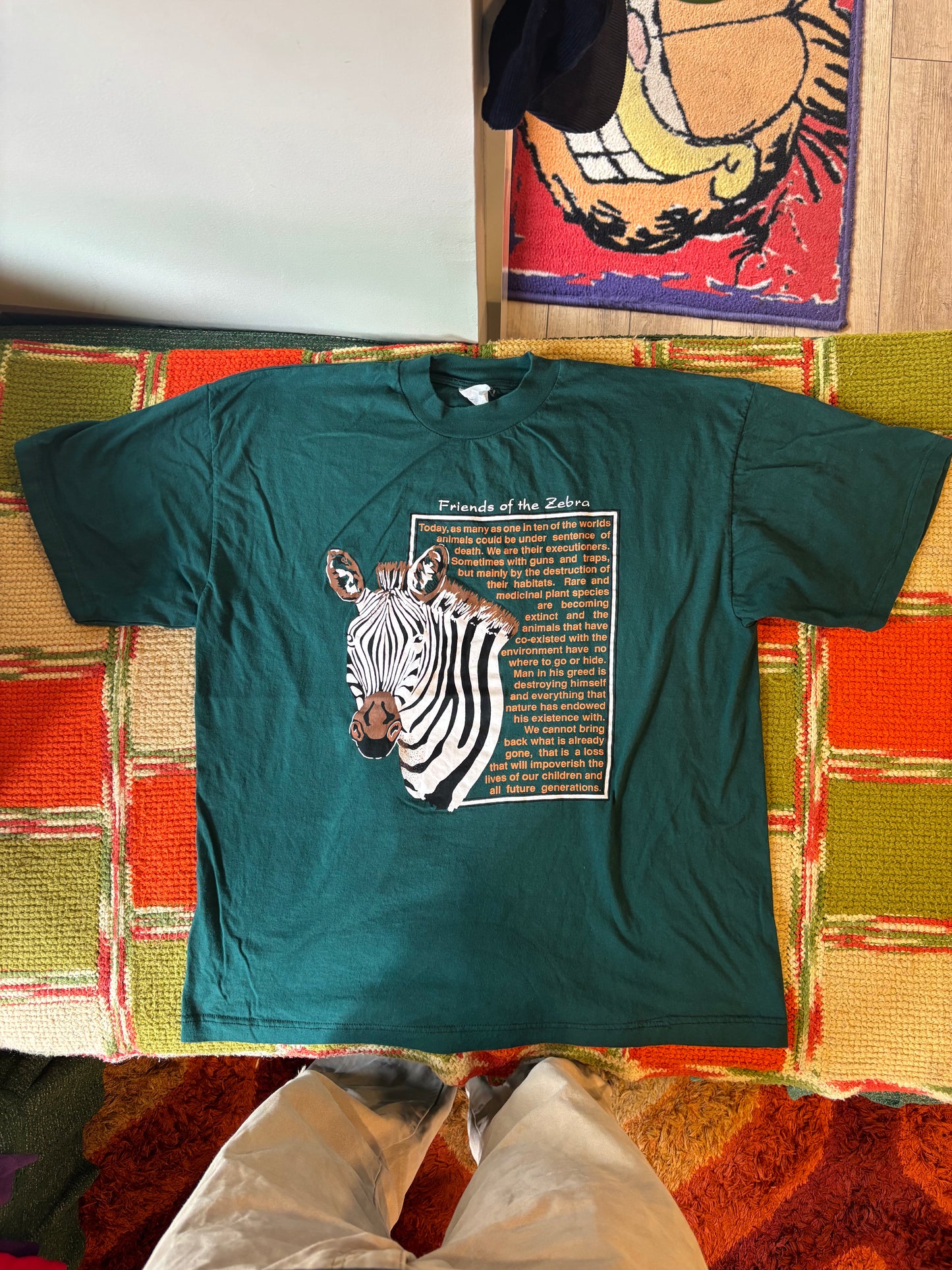 Zebra tee (XL)