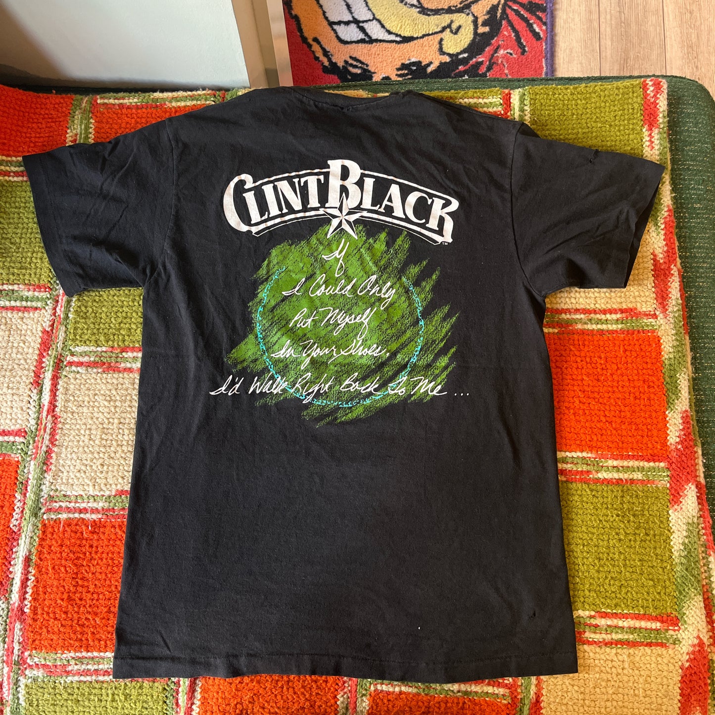 90s Clint Black tee (Small/Med)