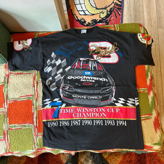 94 Dale Earnhardt Winston Cup allover print Tee