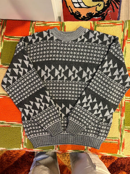 Geometric Knit Sweater