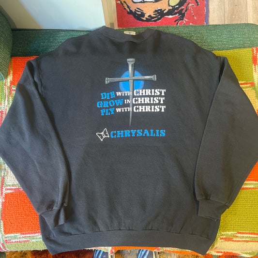 Chrysalis Christian crewneck