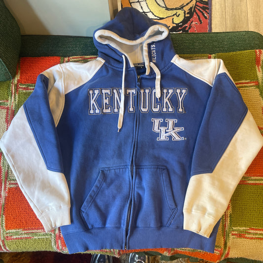 Kentucky zip up hoodie (large)