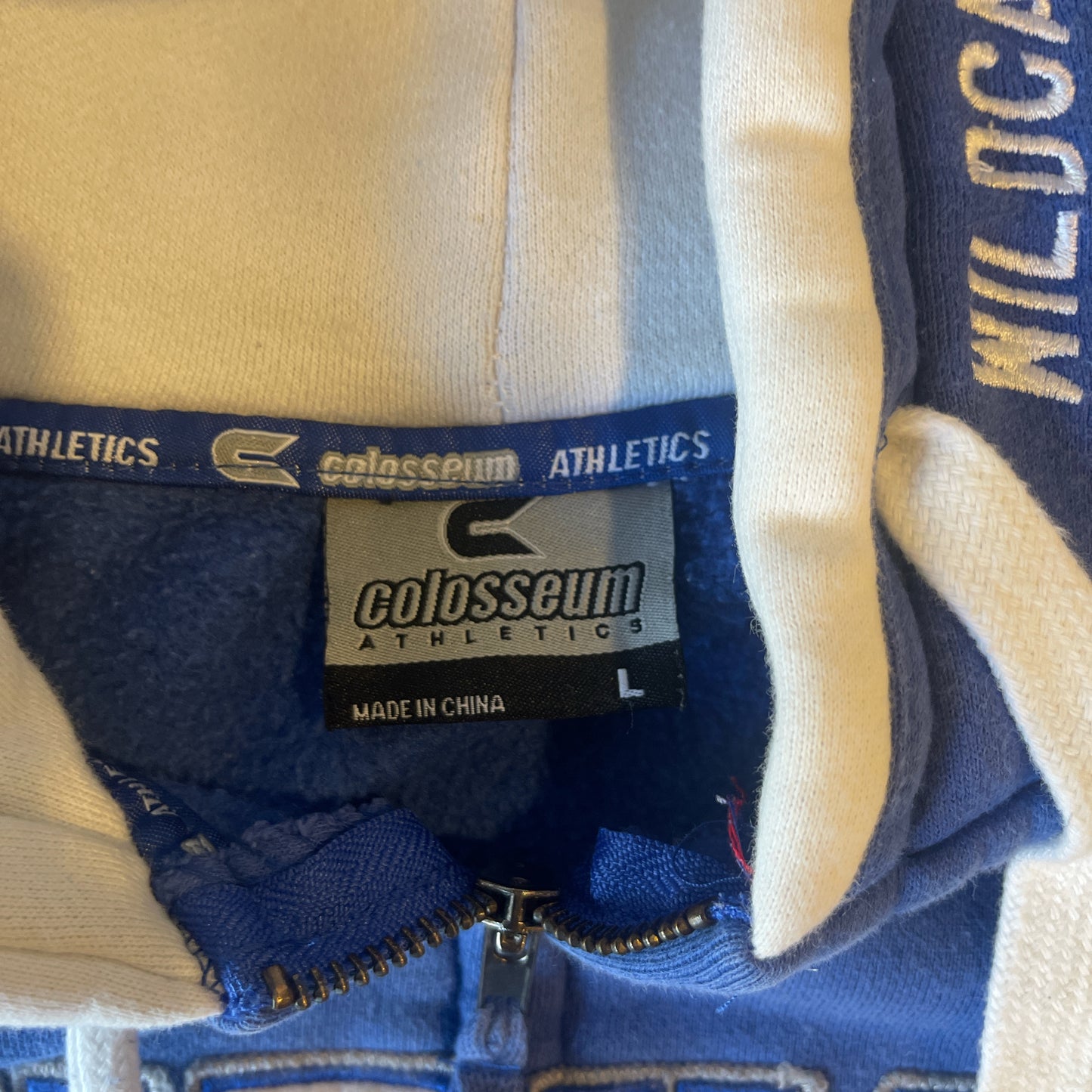 Kentucky zip up hoodie (large)