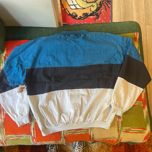 Colorblock crewneck (large)