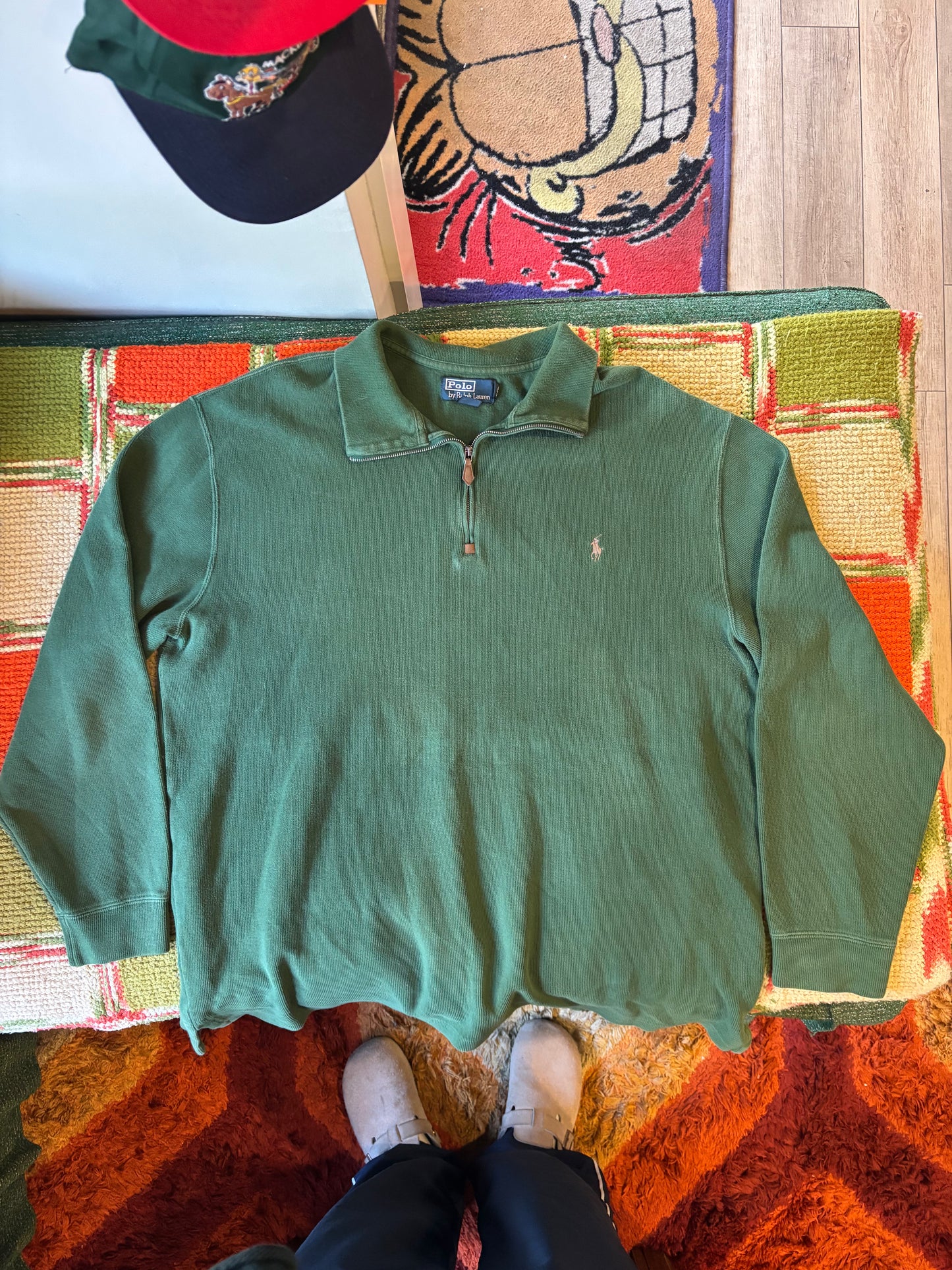 Polo quarter zip (xl)