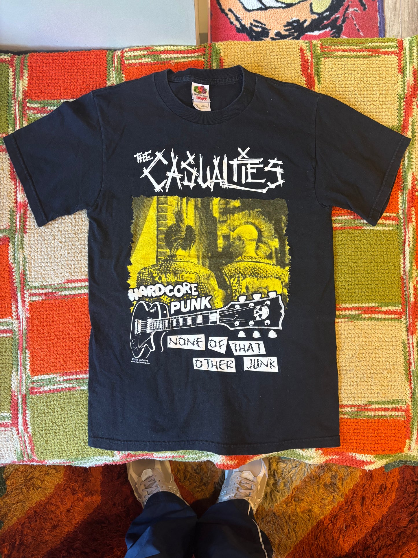 The Casualties Punk Band tee (small)