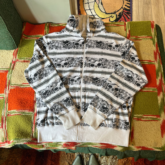 Striped Skull hoodie (large)