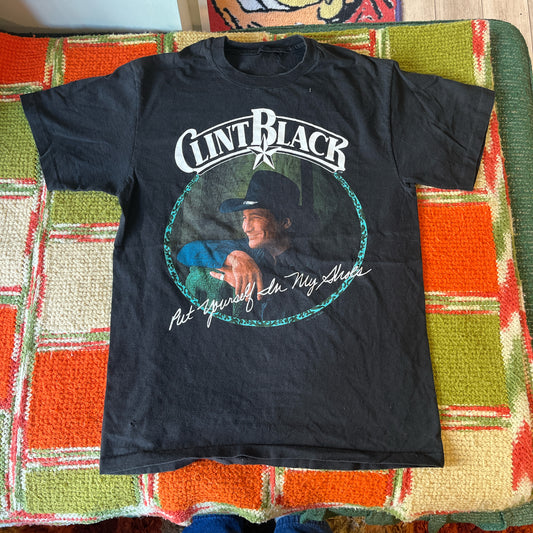 90s Clint Black tee (Small/Med)
