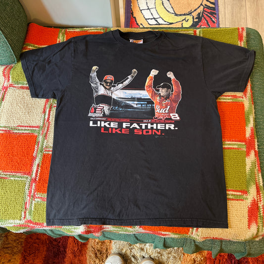 Dale Earnhardt and Dale Jr tee (XL)